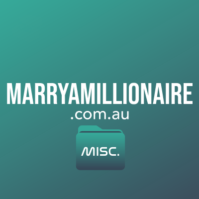 marryamillionaire.com.au