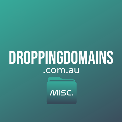 droppingdomains.com.au