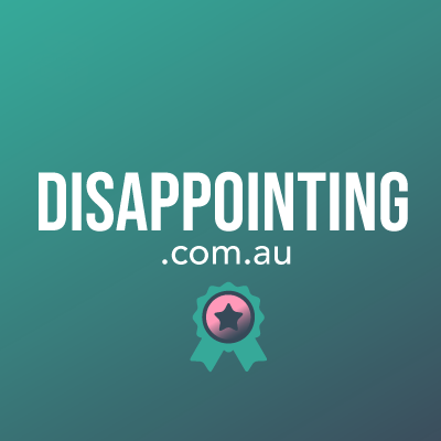 disappointing.com.au
